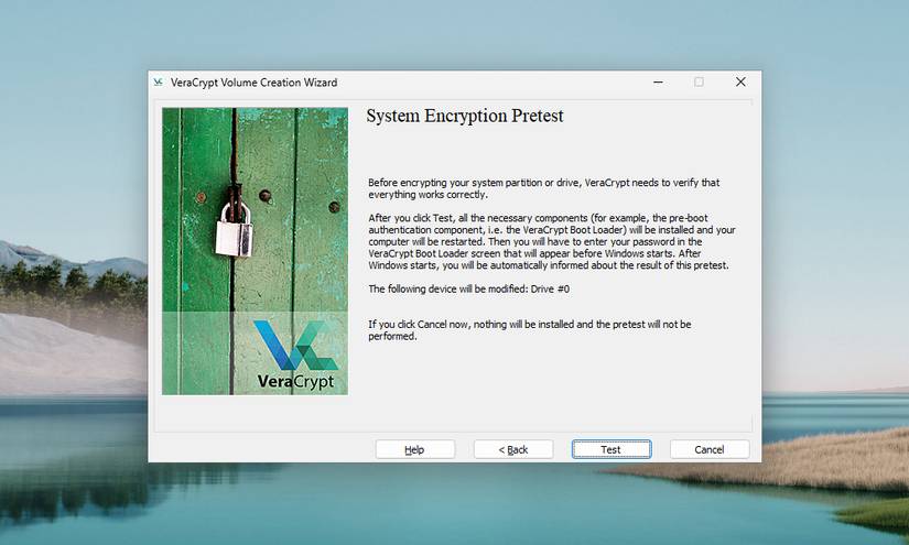 Vista Encryption How to Encrypt a Windows System Drive With VeraCrypt