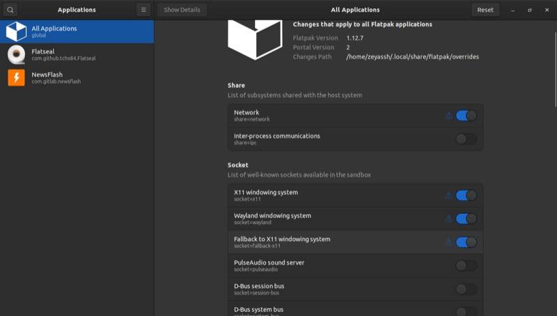 How to Manage Flatpak App Permissions on Linux With Flatseal