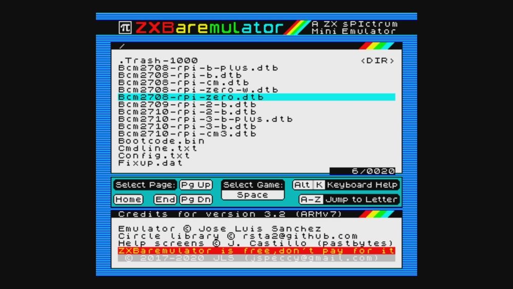 Turn Your Original Raspberry Pi into a ZX Spectrum Computer With