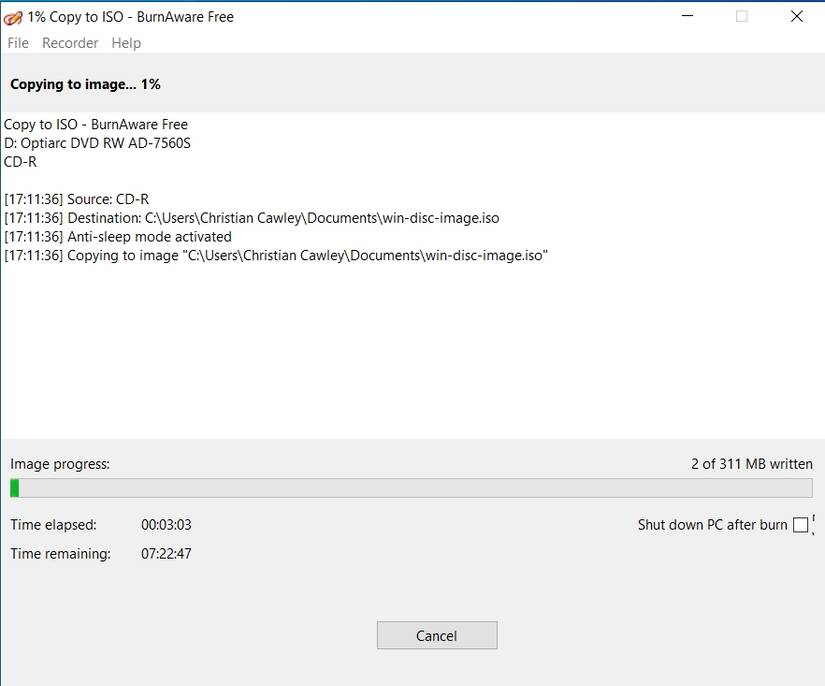 How to Create an ISO File From a CD or DVD on Any Operating System
