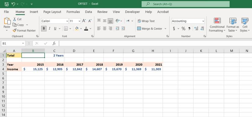 Excel Program Offset How to Use the OFFSET Function in Excel