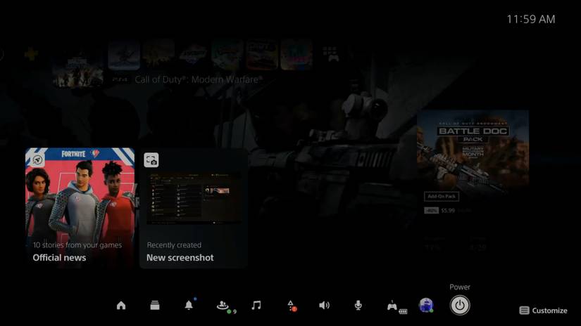 How to Open, Use, and Customize the Control Center on Your PS5