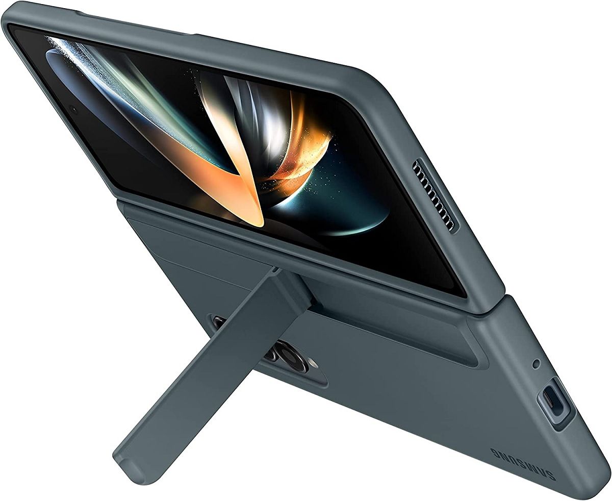 کاور ایستاده galaxy z fold 4 سامسونگ با پایه پایه کشیده