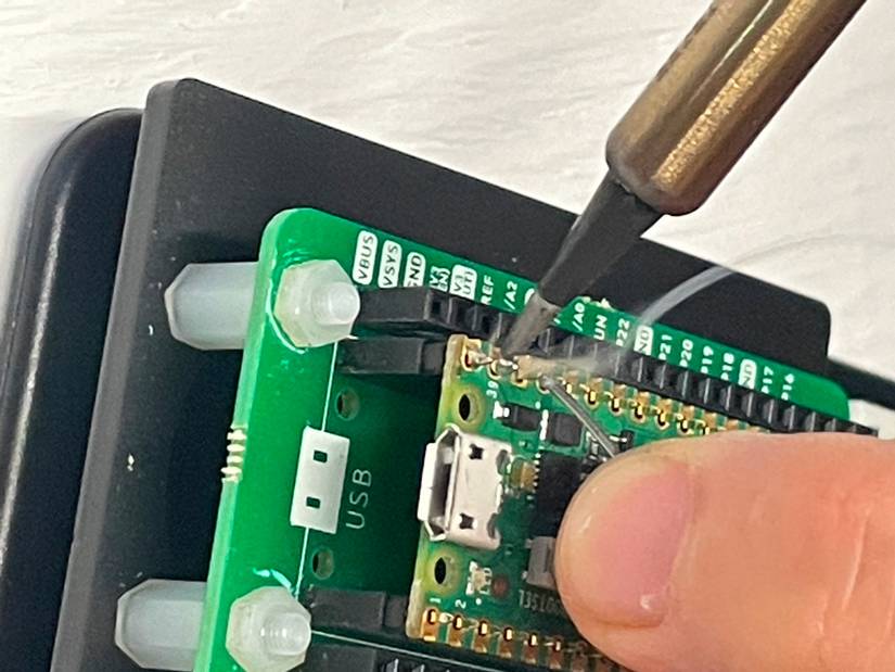 Sc0721 Raspberry Soldered Header How to Solder Header Pins on a Raspberry Pi Pico