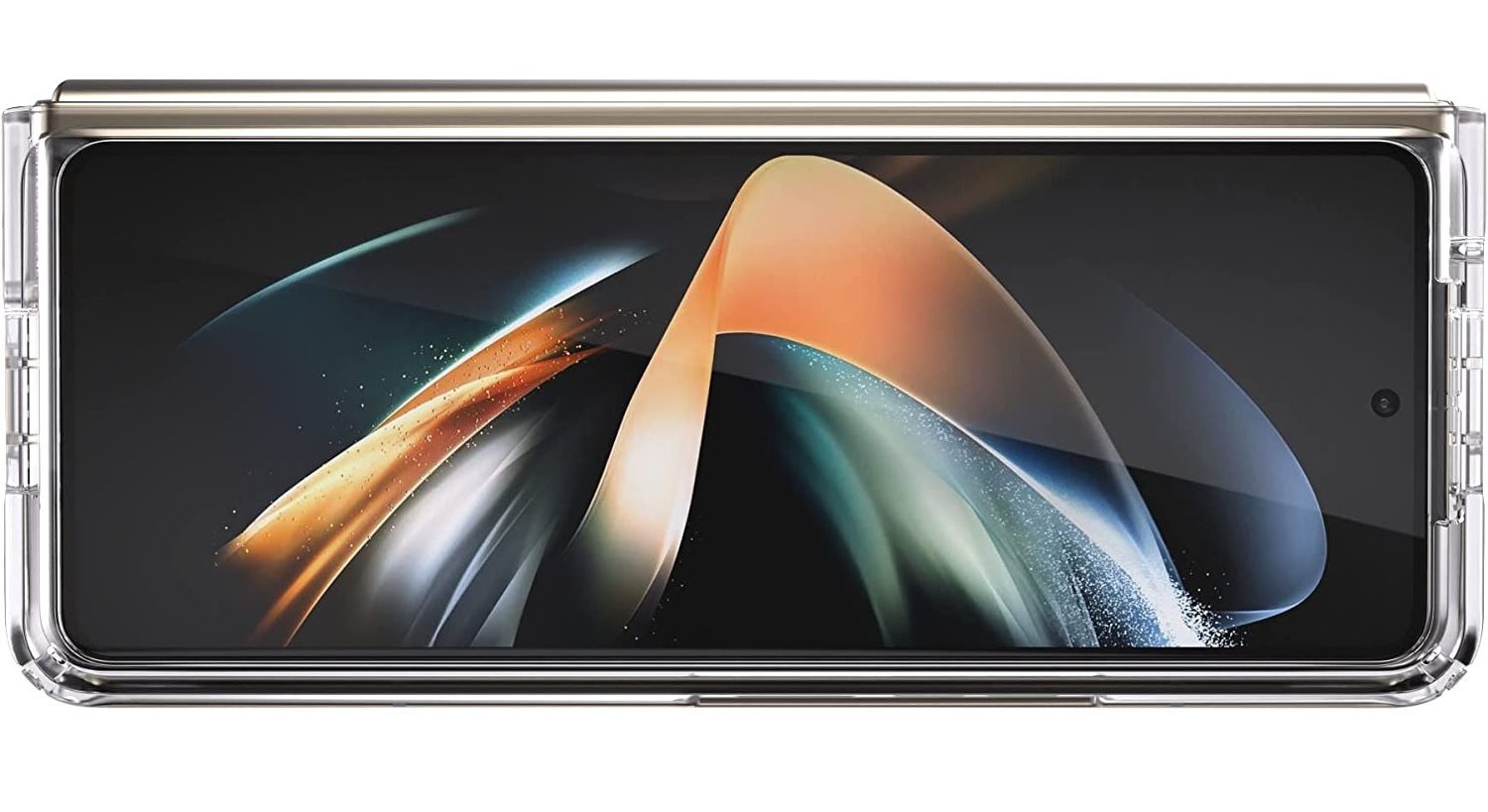 صفحه بیرونی سامسونگ galaxy z fold 4 با speck presidio تاشو کامل شفاف