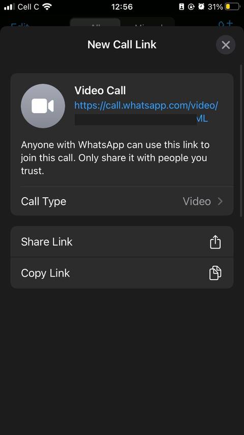 How to Create a Call Link on WhatsApp