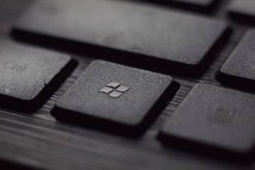 Windows key on laptop