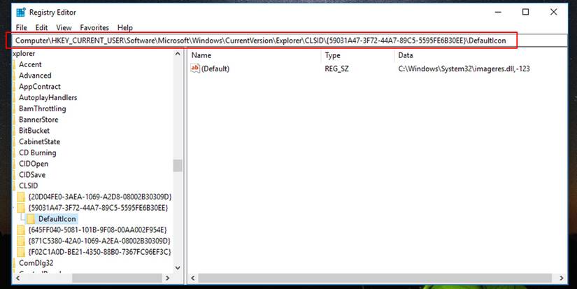 How to Change and Restore the Default Icons for User Files in Windows 10