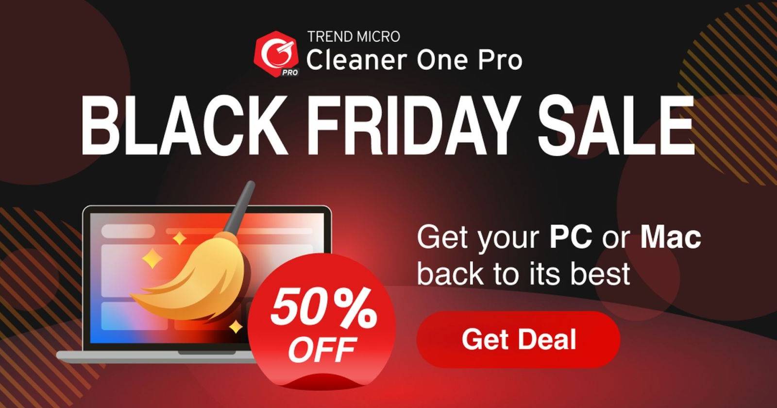 Trend Micro's Cleaner One Pro Price Goes Down by Half for Black Friday