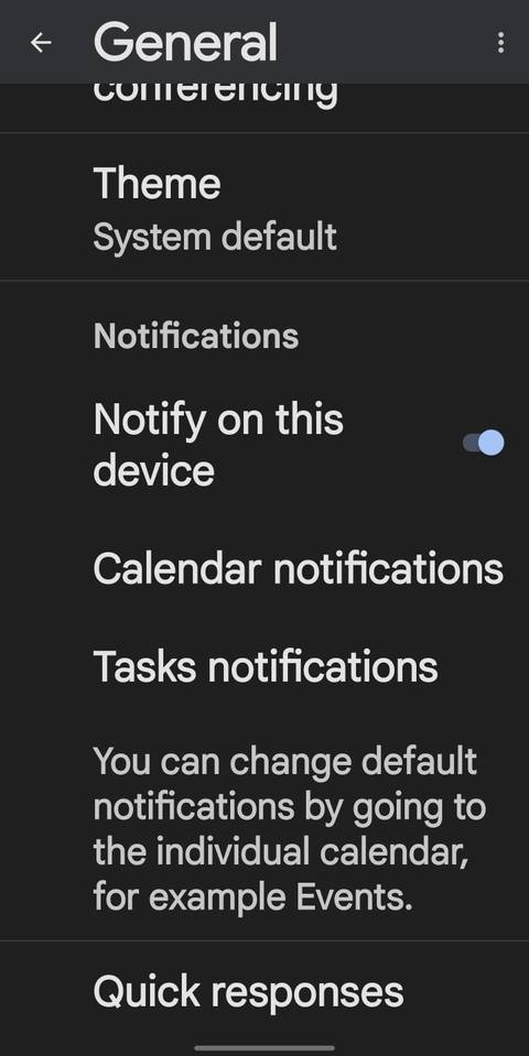 How to Enable Dark Mode in Google Calendar