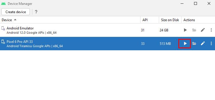 How to Install an Android 13 Tiramisu Emulator on Windows