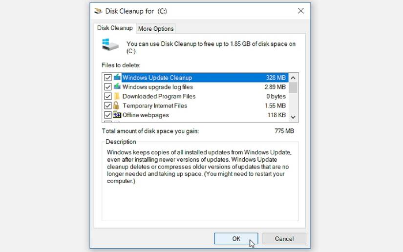 4 Ways to Fix the "Not Enough Disk Space for Windows 10 Update" Error