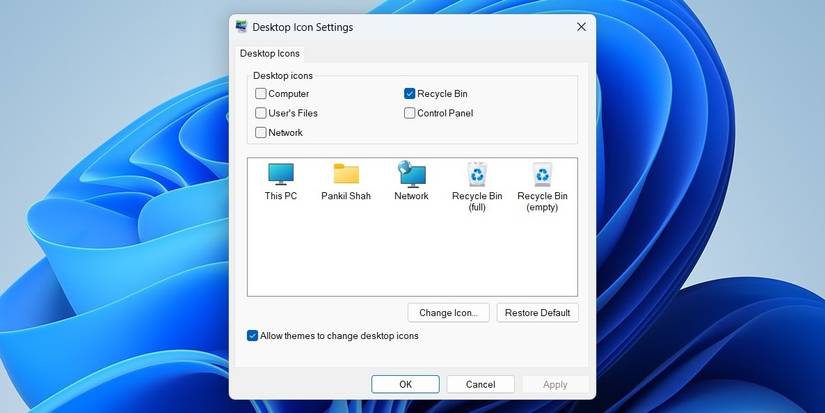 8 Ways to Restore Missing Desktop Icons on Windows 11