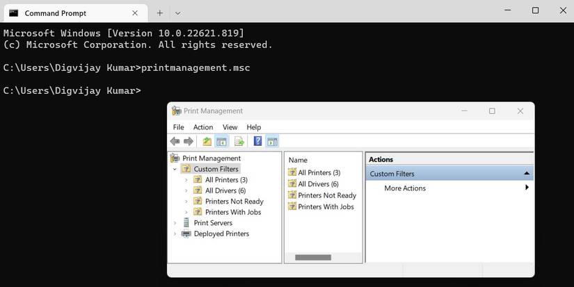 9 Ways to Open the Print Management Tool in Windows 11