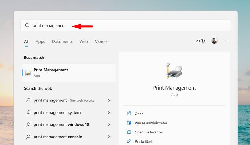 9 Ways to Open the Print Management Tool in Windows 11