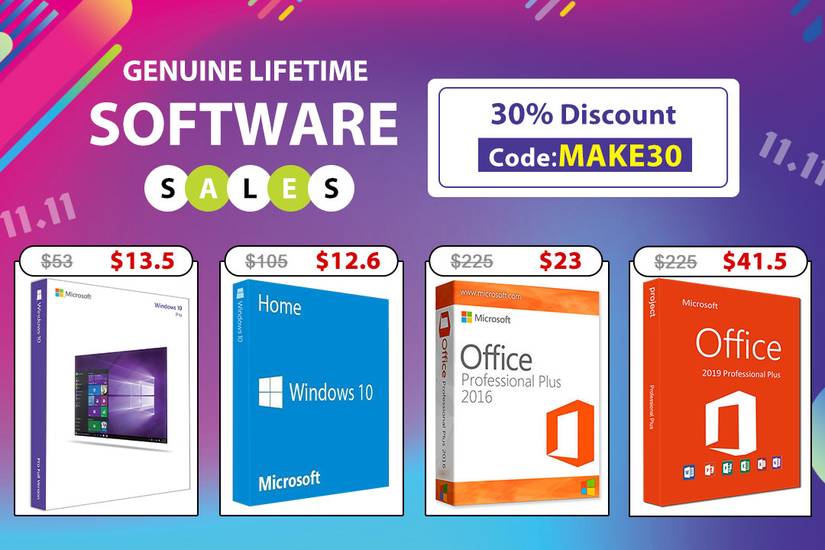 Save BIG on Windows and Microsoft Office Licenses for Black Friday
