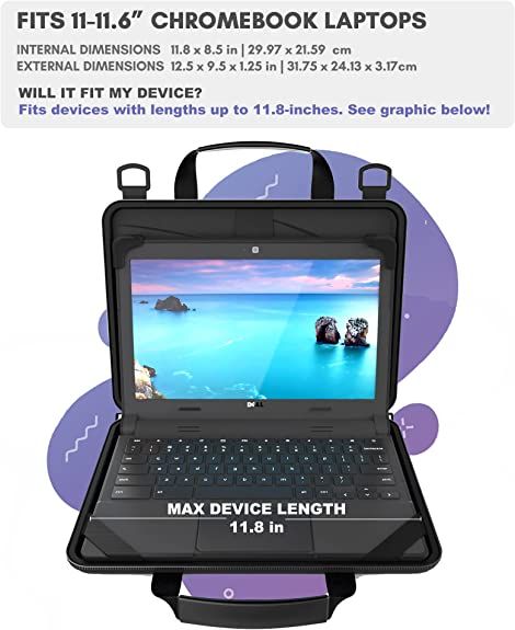 UZBL Chromebook Case Size
