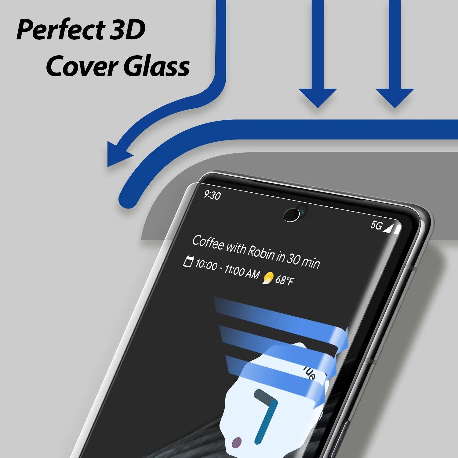 Whitestone Dome Glass Screen Protector for Pixel 7 Pro-1