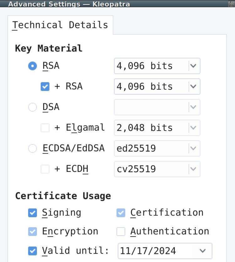 How to Generate Your Own GnuPG Key