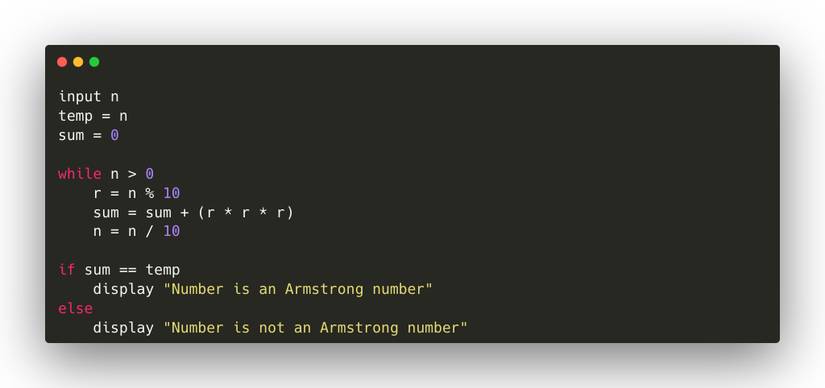 How to Find an Armstrong Number