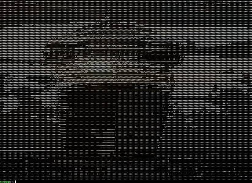 Asci Rue How to Convert Any Image to ASCII Art in the Linux Terminal