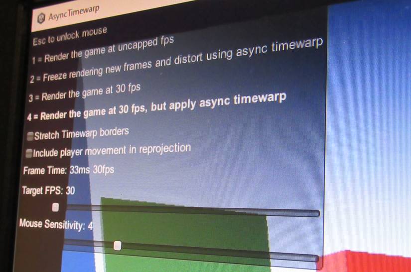 Asynchronous Timewarp demo
