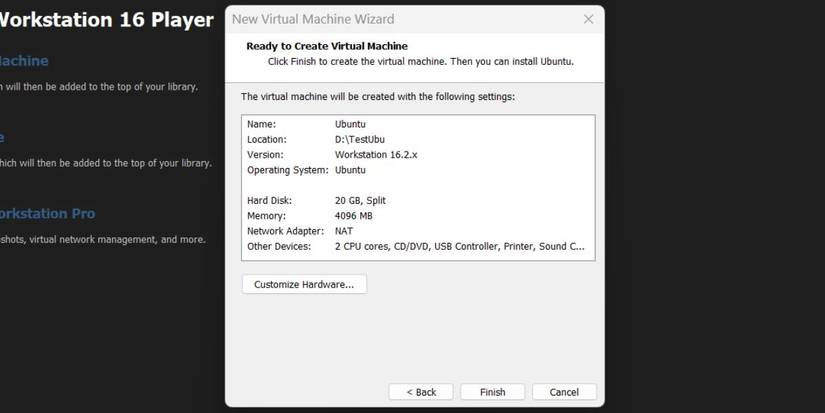 How to Install Ubuntu on VMware Workstation
