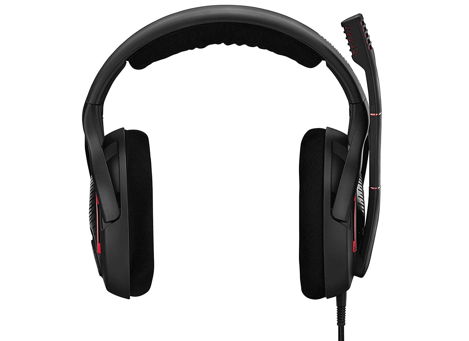 epis i sennheiser game one headset featuring a built-in volume button