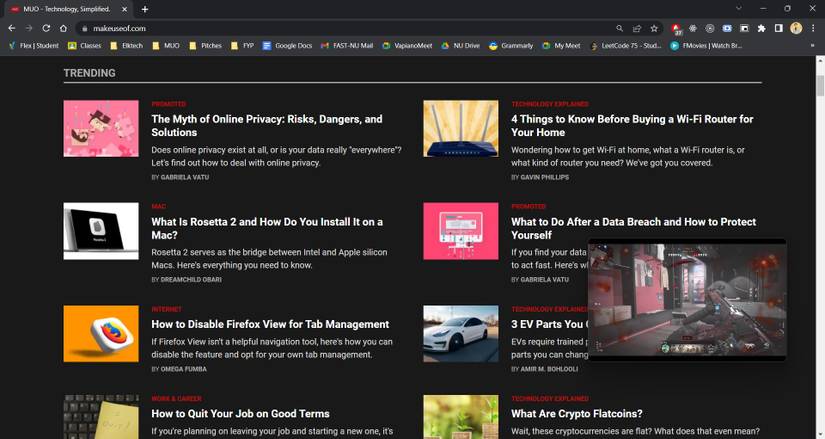 How to Set Up Picture-in-Picture Mode on Windows 11