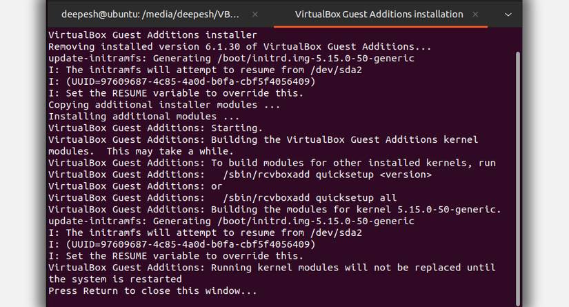 Linux Guest How to Install VirtualBox Guest Additions on Linux