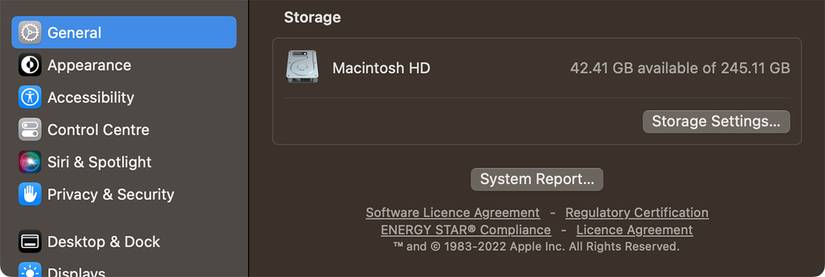 How to Check Your Mac's System Report in macOS Ventura