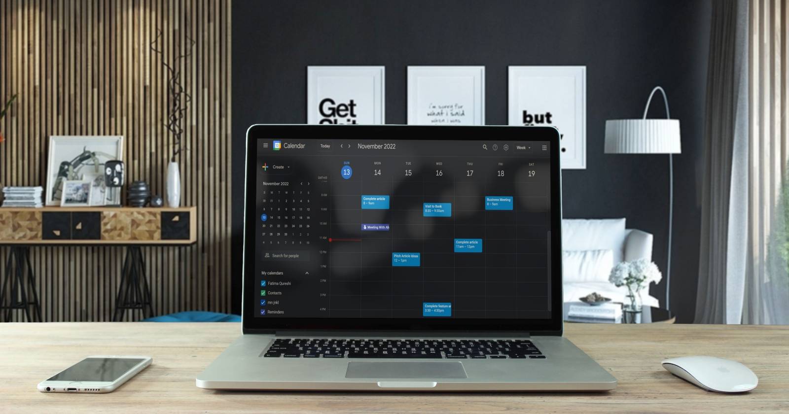 How to Enable Dark Mode in Google Calendar