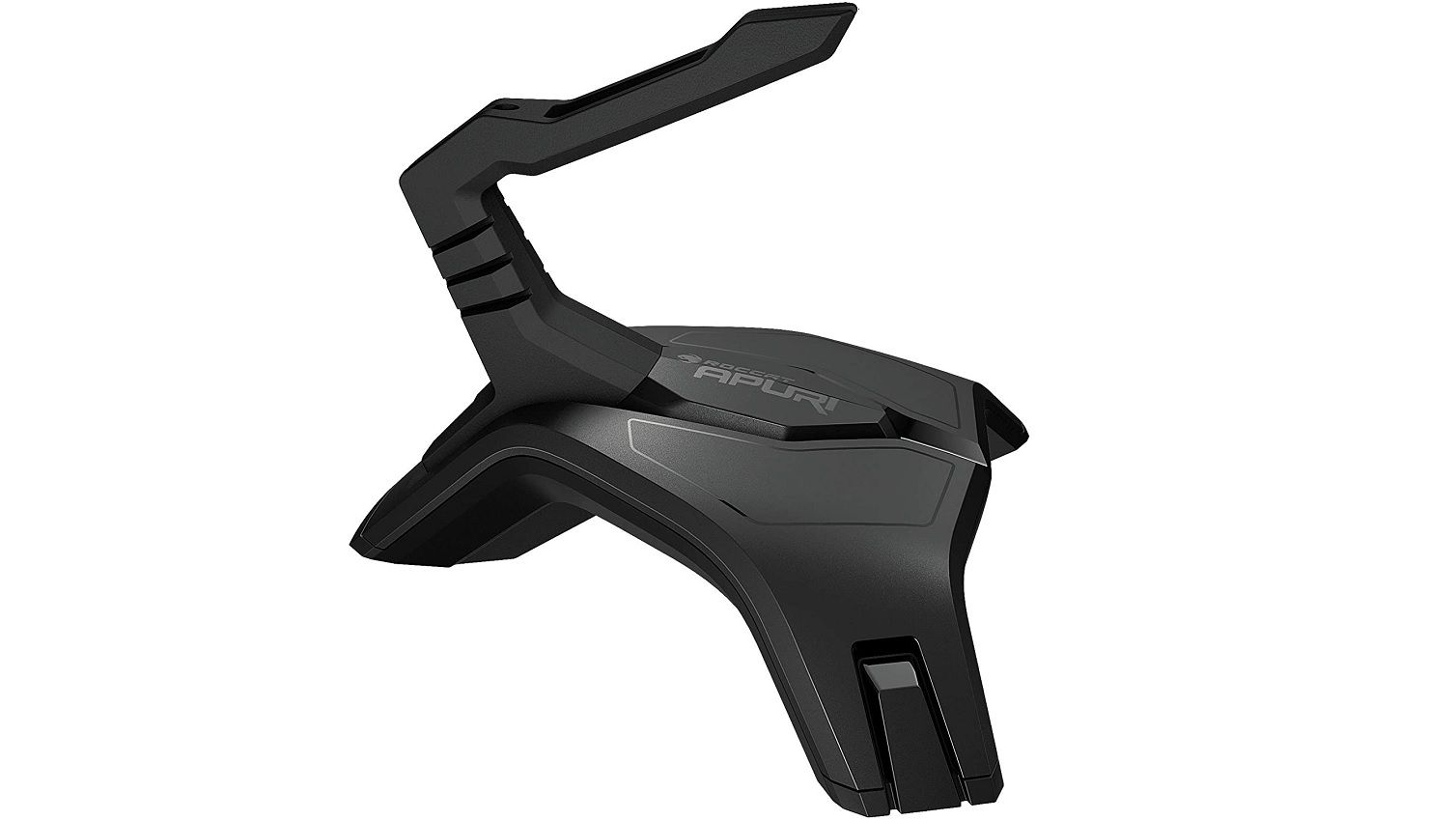 a view of the roccat apuri raw mouse bungee from the side