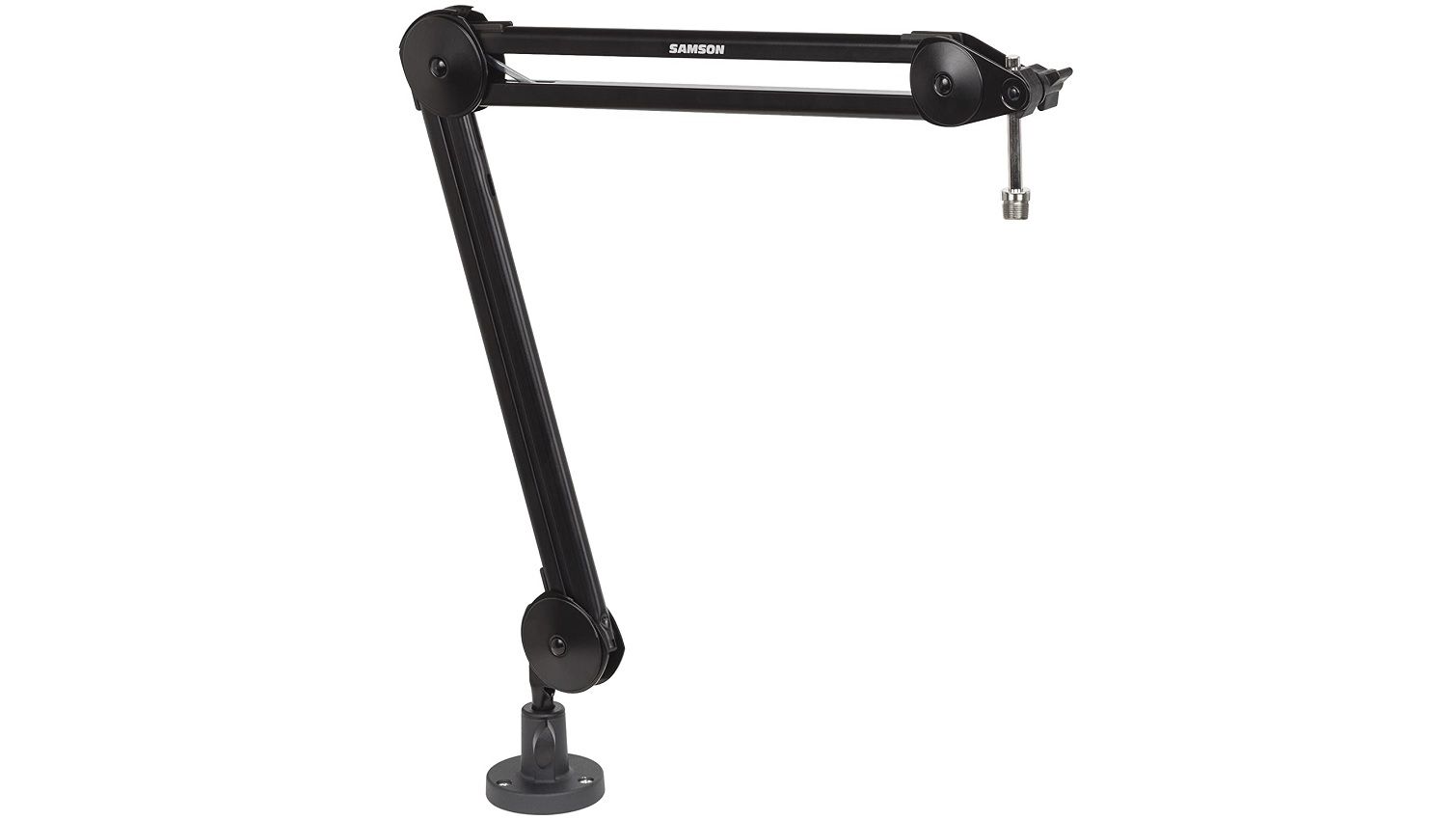 the samson mba38-38, a boom arm for streaming and podcasting