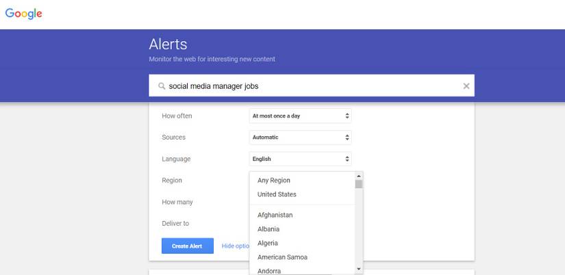 How to Use Google Alerts in Your Job Search