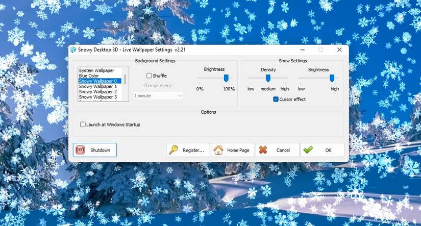 How to Add Animated Snowfall to Windows 11’s Desktop