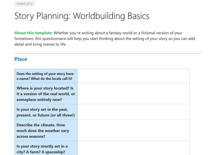 The 12 Best Free Evernote Templates for Creative Writers