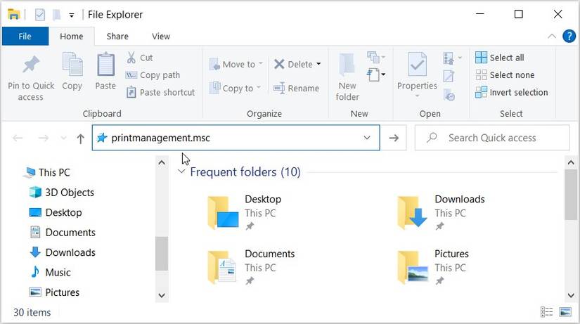 What Is the Windows Print Management Tool, and How Do You Access It?