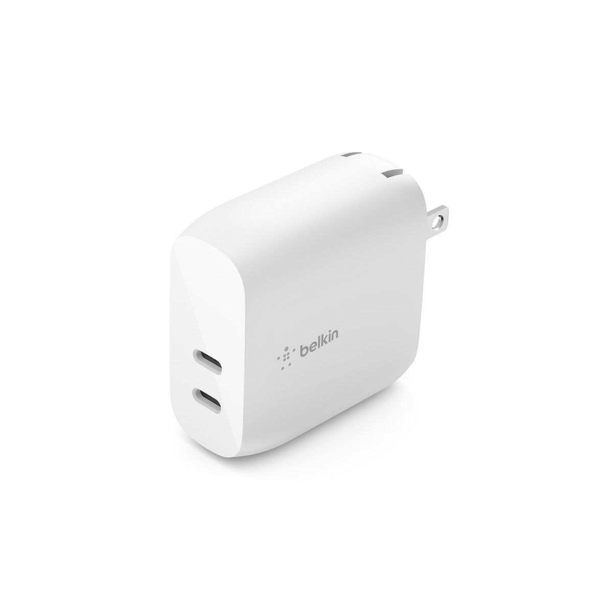 شارژر دیواری دوگانه USB-C PD Belkin BoostCharge 40 واتی