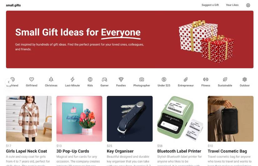 Recomment Gift 5 Gift Recommendation Sites for Present Ideas by Real People and A.I.