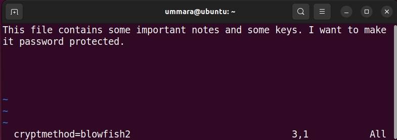How to Use Vim to Encrypt Text Files on Linux