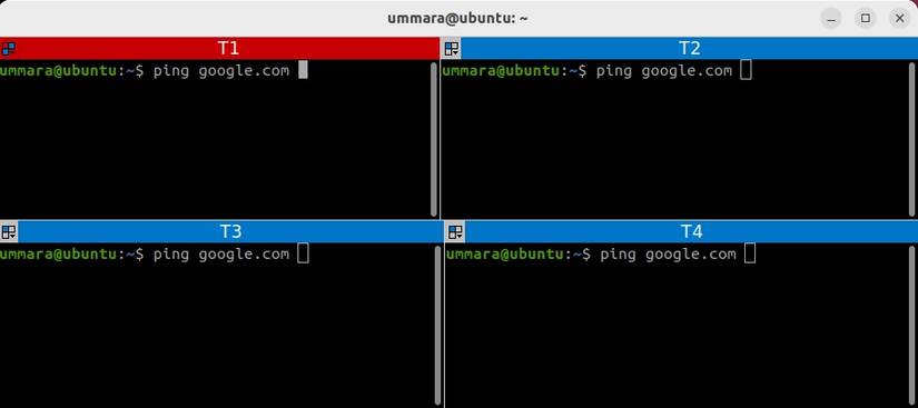 Multi Session On Linux Run Multiple Linux Terminal Sessions Simultaneously With Terminator