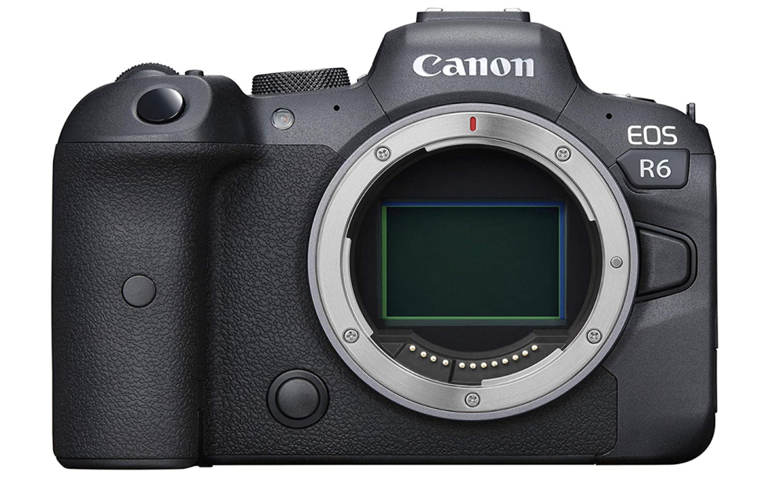 عکسی از جلوی Canon EOS R6