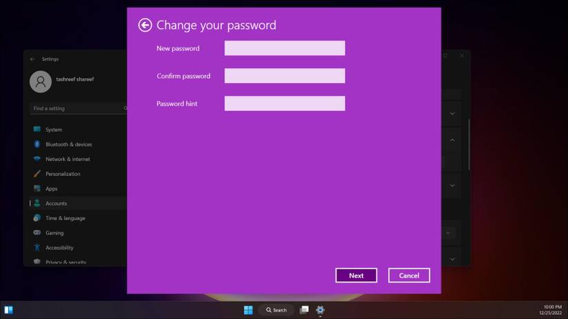Windows Change Password How to Change an Account Password in Windows 11
