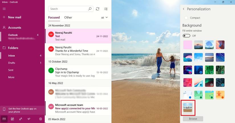 Give Your Windows Mail and Calendar Apps a Cool Look With Your Favorite ...