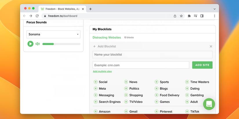 Freedom Platform Gui How to Use the Freedom App to Avoid Procrastination
