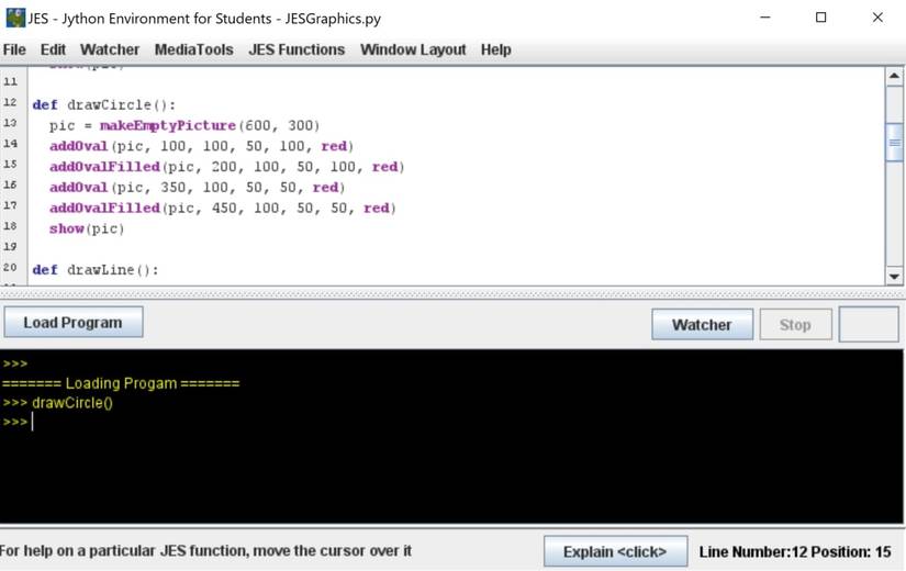 How to Create Graphics in a JES Application