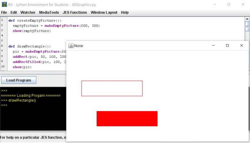 How to Create Graphics in a JES Application