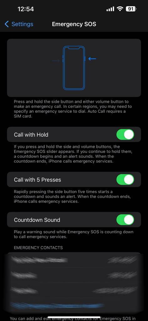 Emergency Screen. Ios 7 iOS Safety and Emergency Features You Should Know