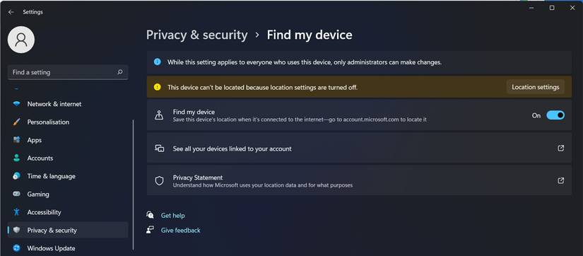 How to Set Up Windows Laptop Tracking in Case Yours Is Lost or Stolen
